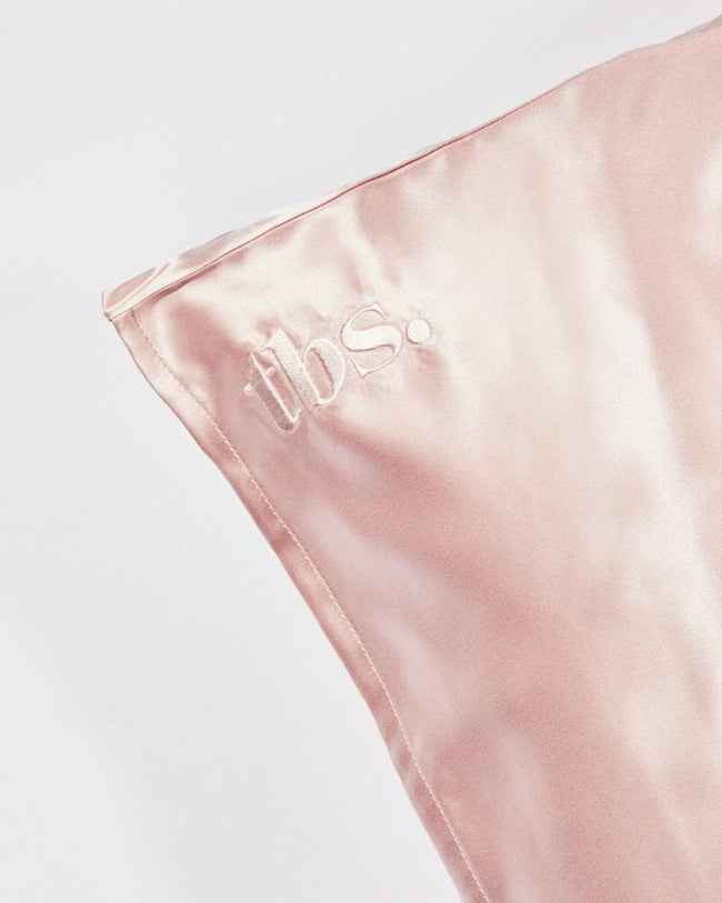 SILK PILLOWCASE-ROSE