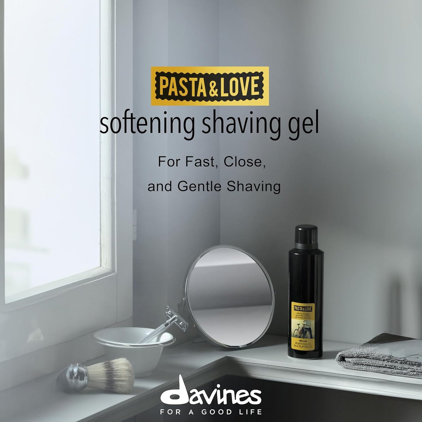 Pasta & Love Softening Shaving Gel