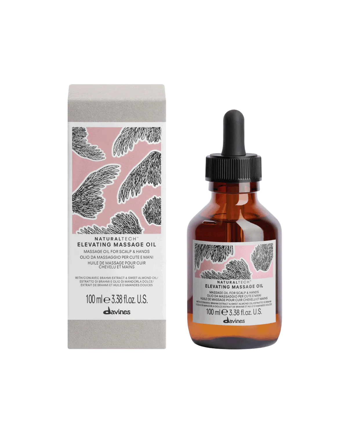 Elevating Massage Oil for Scalp and Hands