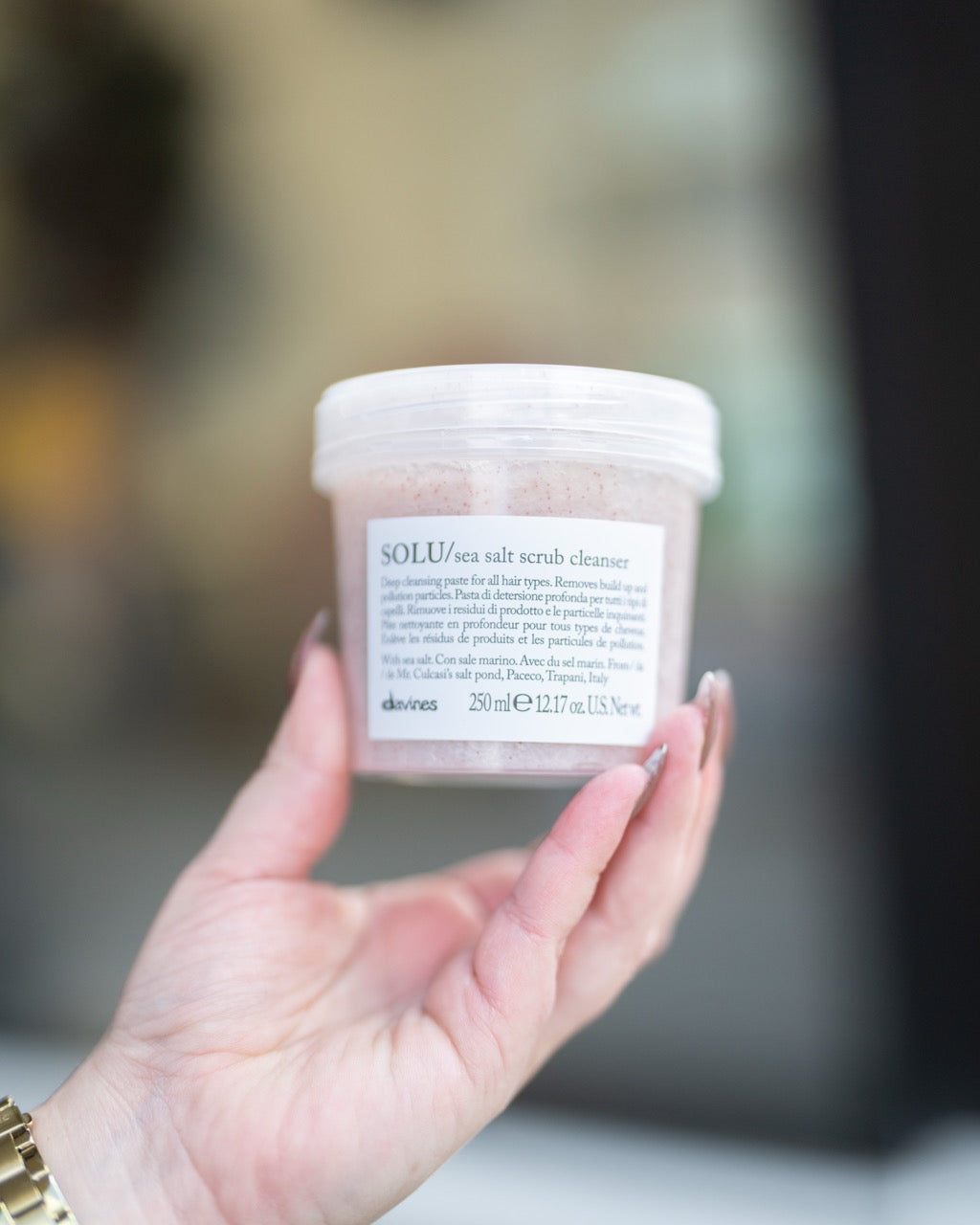 Solu Sea Salt Scrub Cleanser