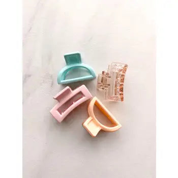 Saige Spring Summer Mini Quad Pack Claw Clips