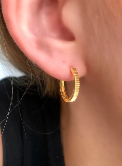 House Of Moda Jumbo Dougie Hoops