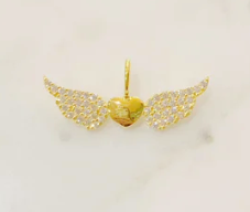 House of Moda Angel Wings Charm