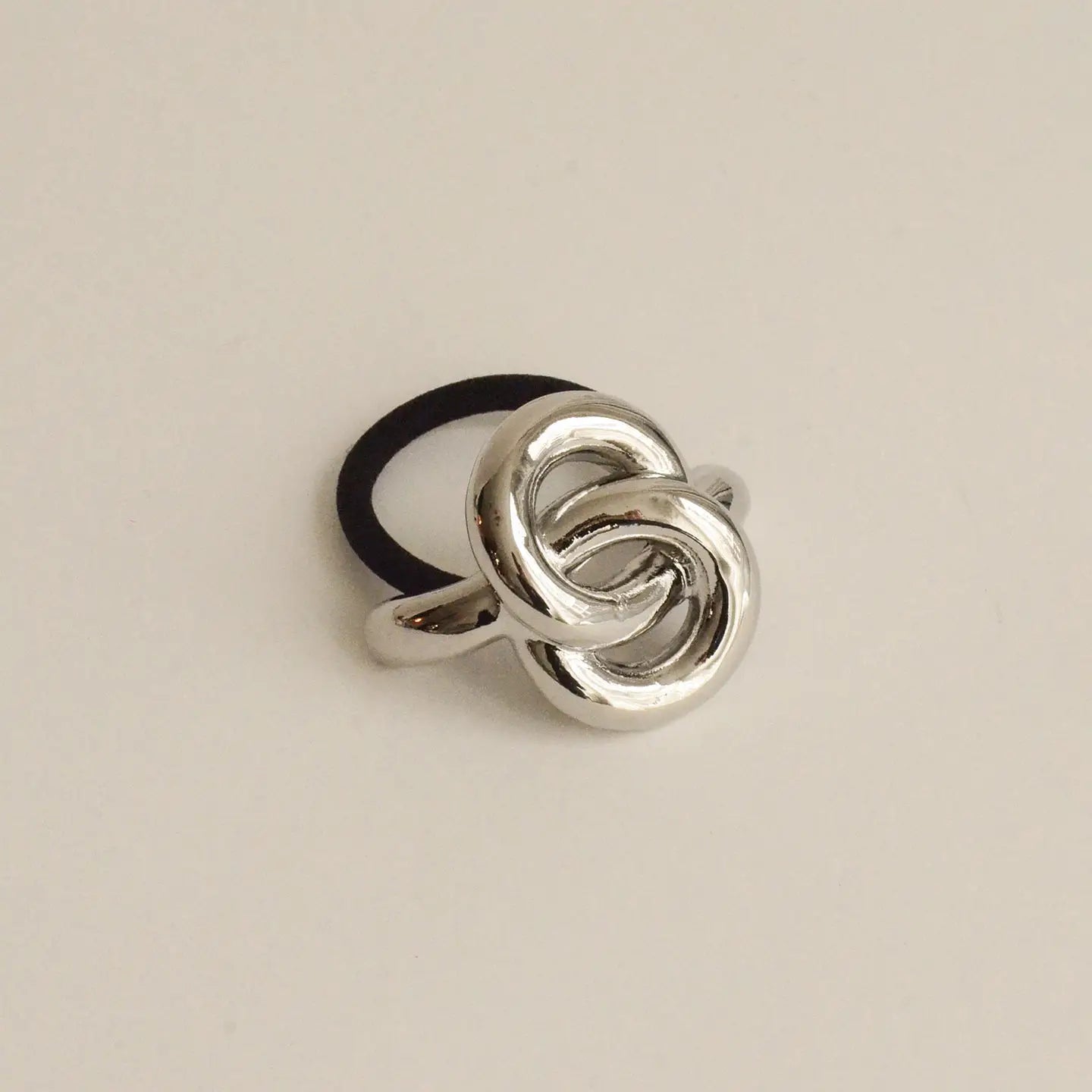 Eternal Loop Hair Tie | Silver