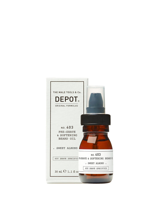 NO. 403 PRE-SHAVE&SOFTENING BEARD OIL -SWEET ALMOND