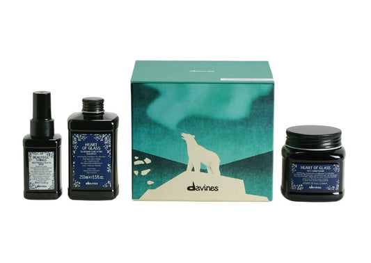 DAVINES Holiday Gift Box - HEART OF GLASS