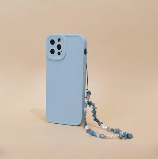 Beaded Phone Strap - Ocean Eyes