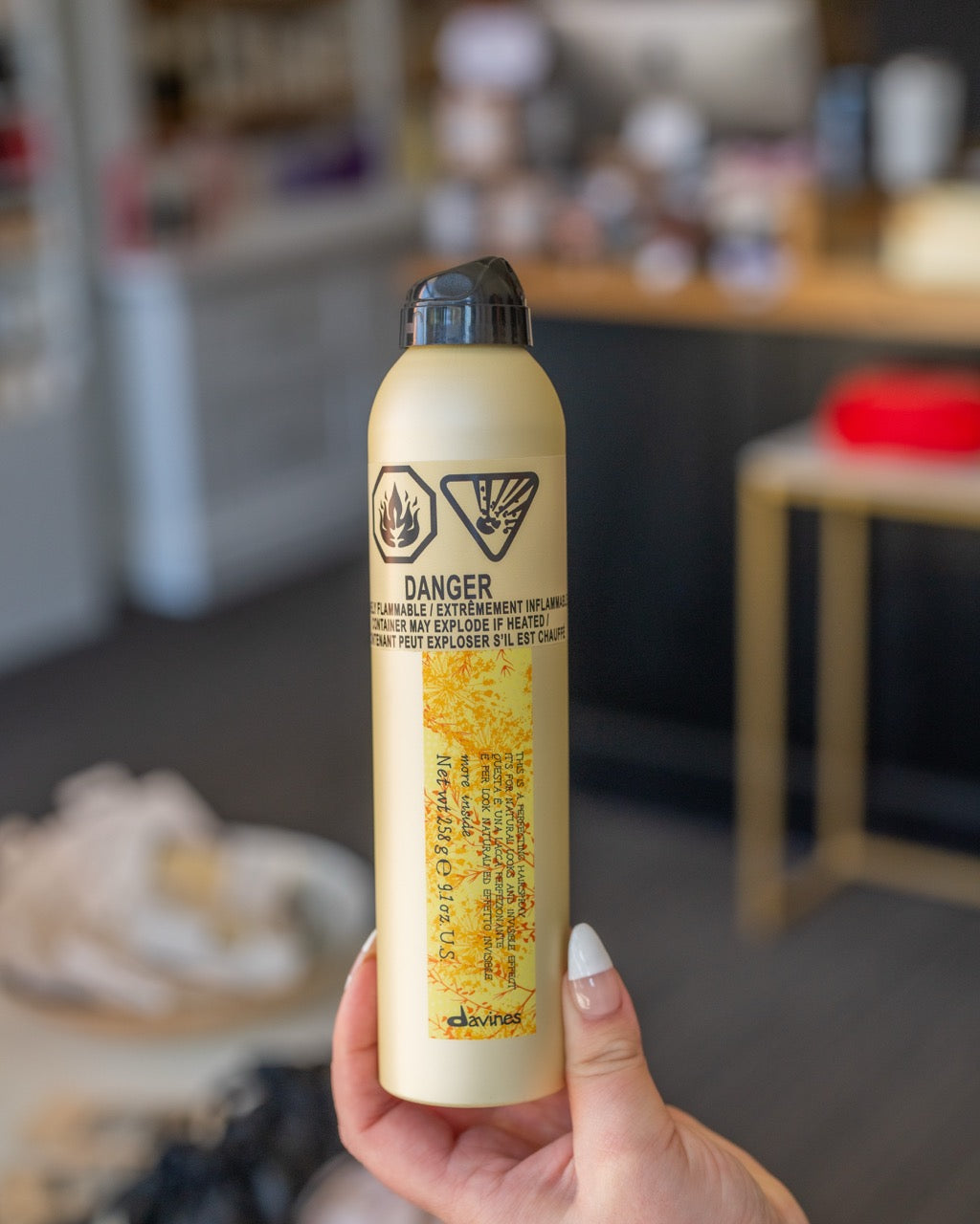 This Is A Perfecting Hairspray