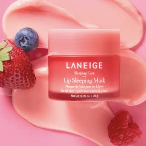 Laneige Lip Sleeping Mask Treatment Balm Care- Berry
