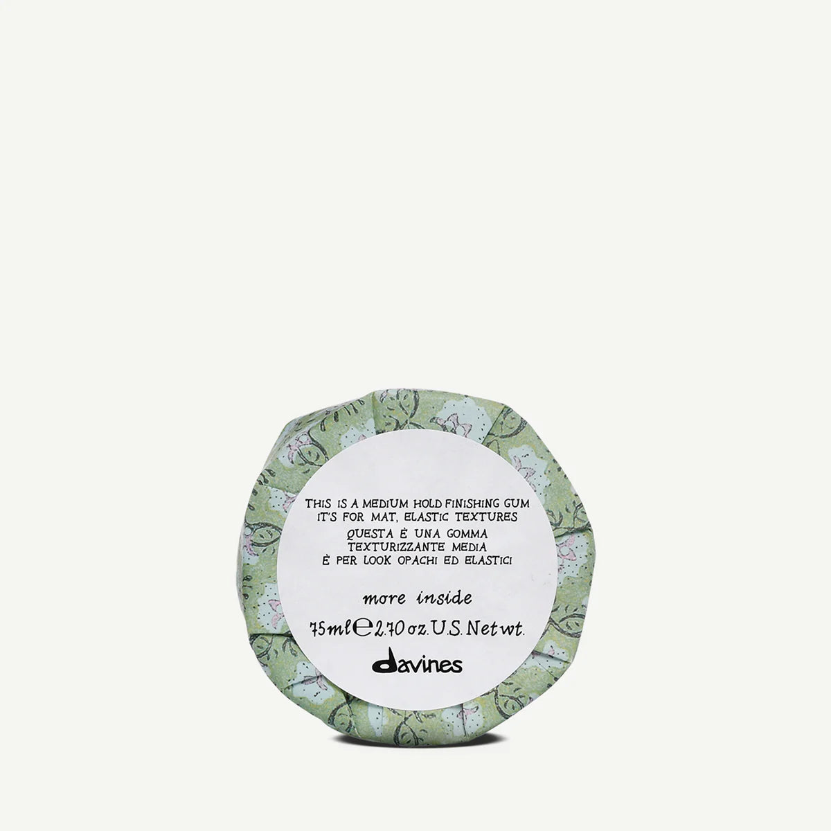 This Is A Medium Hold Finishing Gum