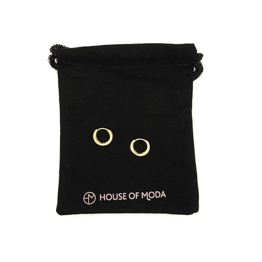 House Of Moda Bold Huggie Hoops