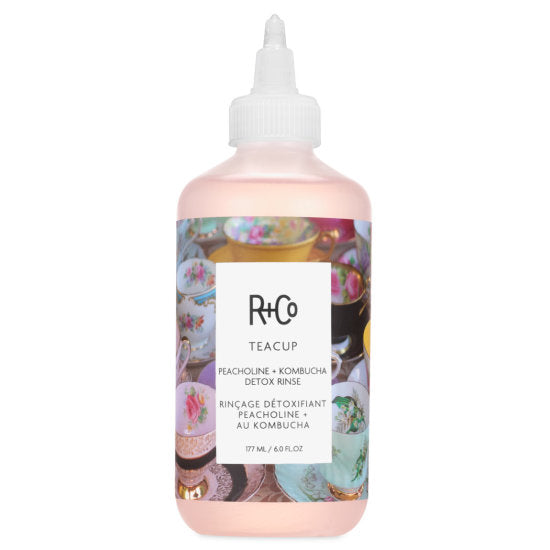 R+CO TEACUP Peacholine + Kombucha Detox Rinse